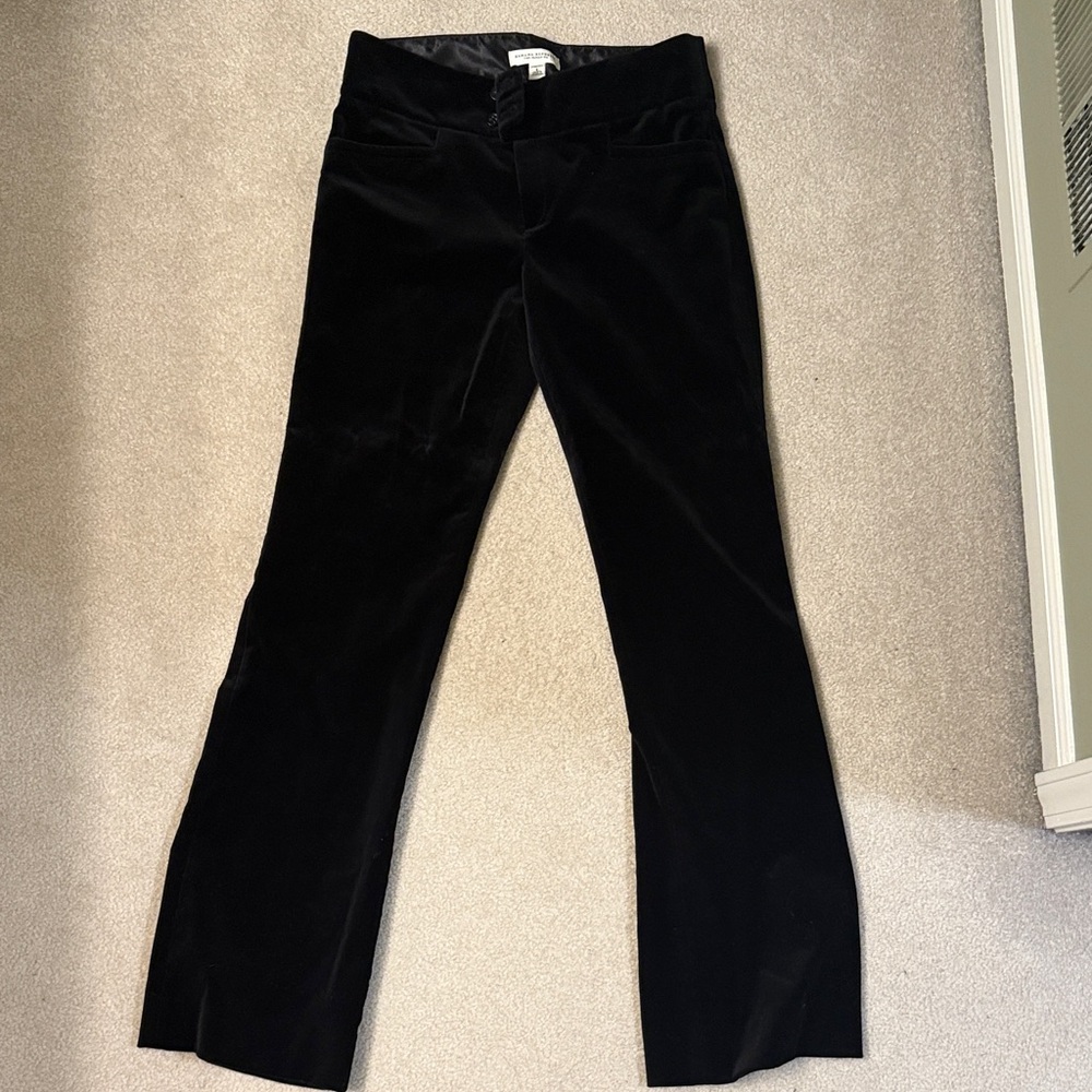 Banana Republic Elegant Black Flare Trousers